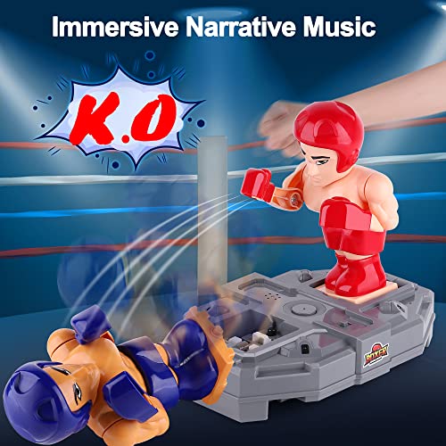 Electronic Boxing Toys RC Fighting Robots A7613