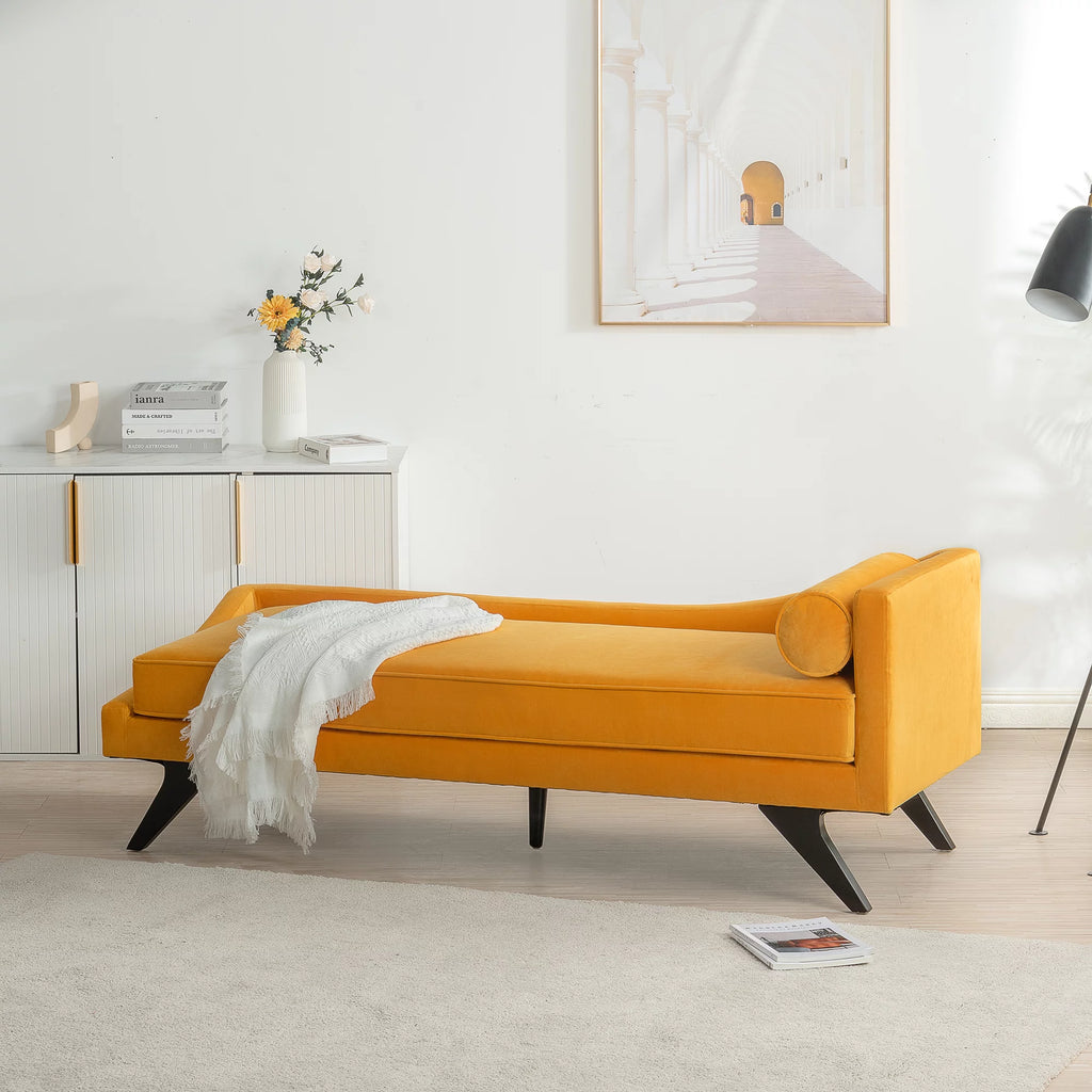 Reclining Chaise Lounge Sofa Padded Seat K885