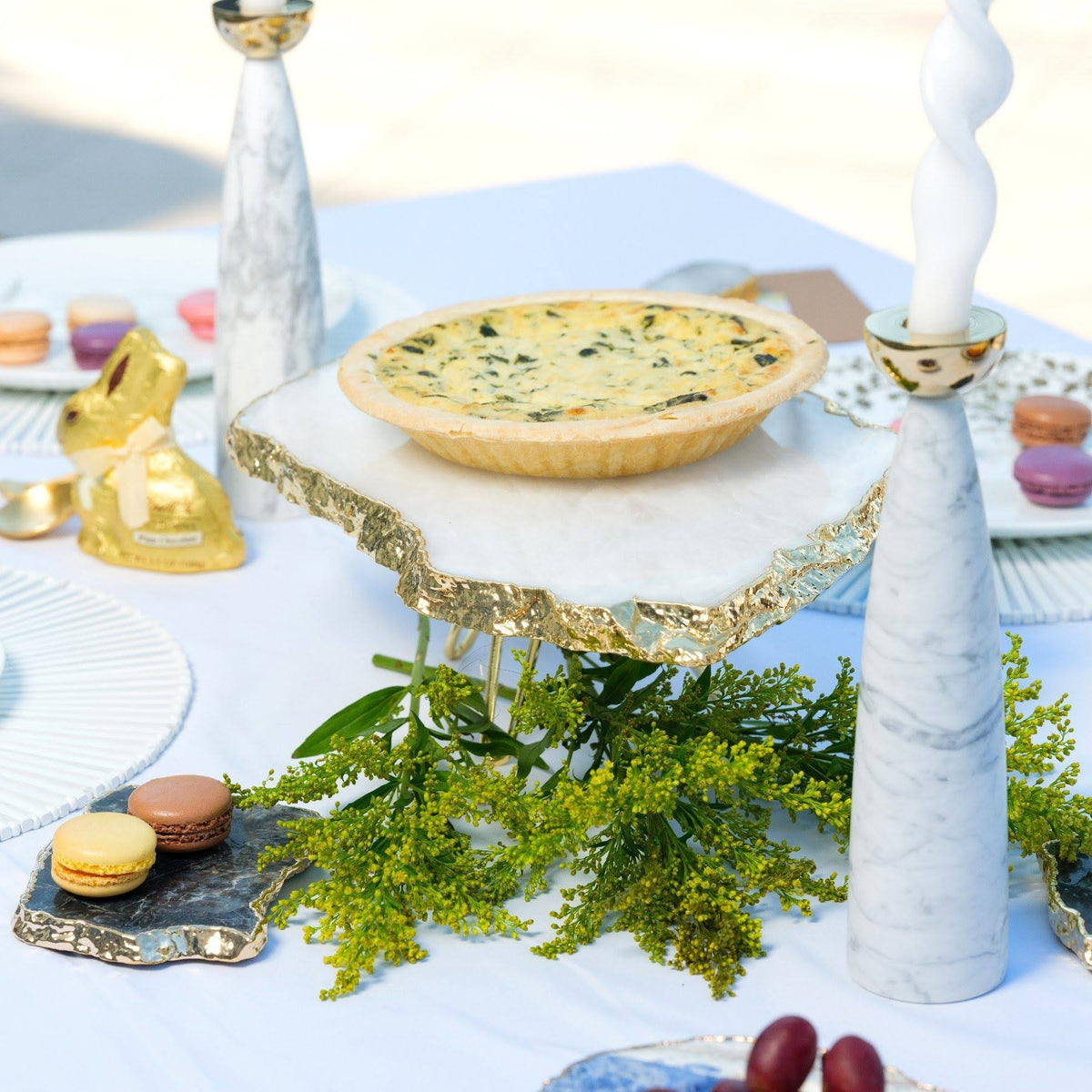Crystal Gold Cake Stand D8032