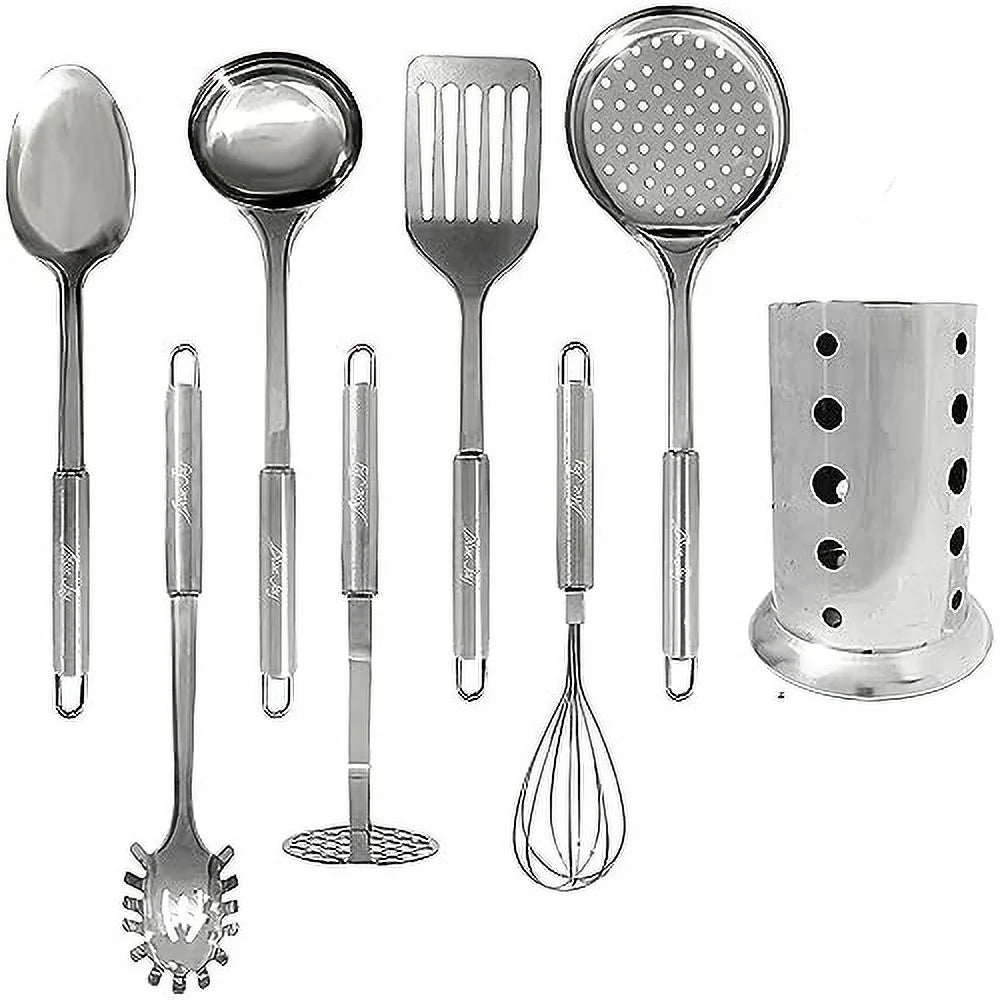 8 Piece Kitchen Utensils Set with Holder G27558