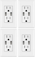 White 15 Amp Tamper Resistant USB Outlet C643437