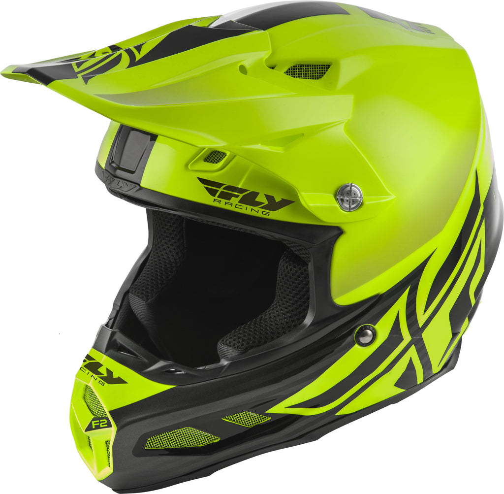 Hi-Vis Yellow/Black Medium Helmet R5891