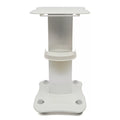 Rolling Trolley Cart Beauty Machine Stand, 4 Wheels Hair Salon Alluminum Alloy White Beauty Cart G365