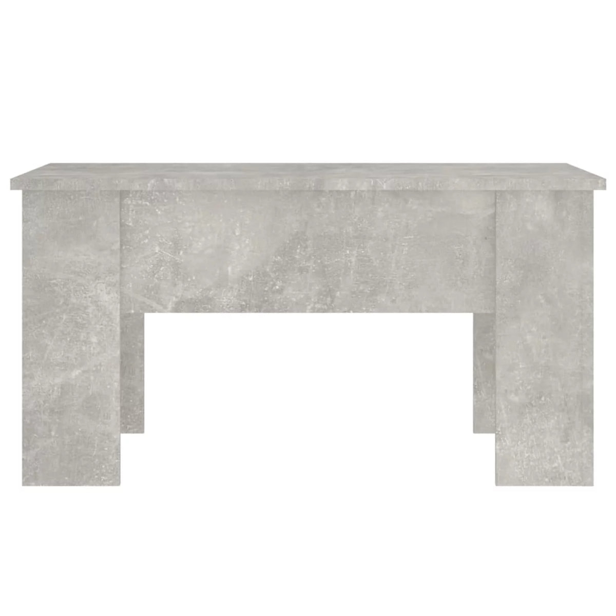 Coffee Table Concrete Gray Engineered Wood I670