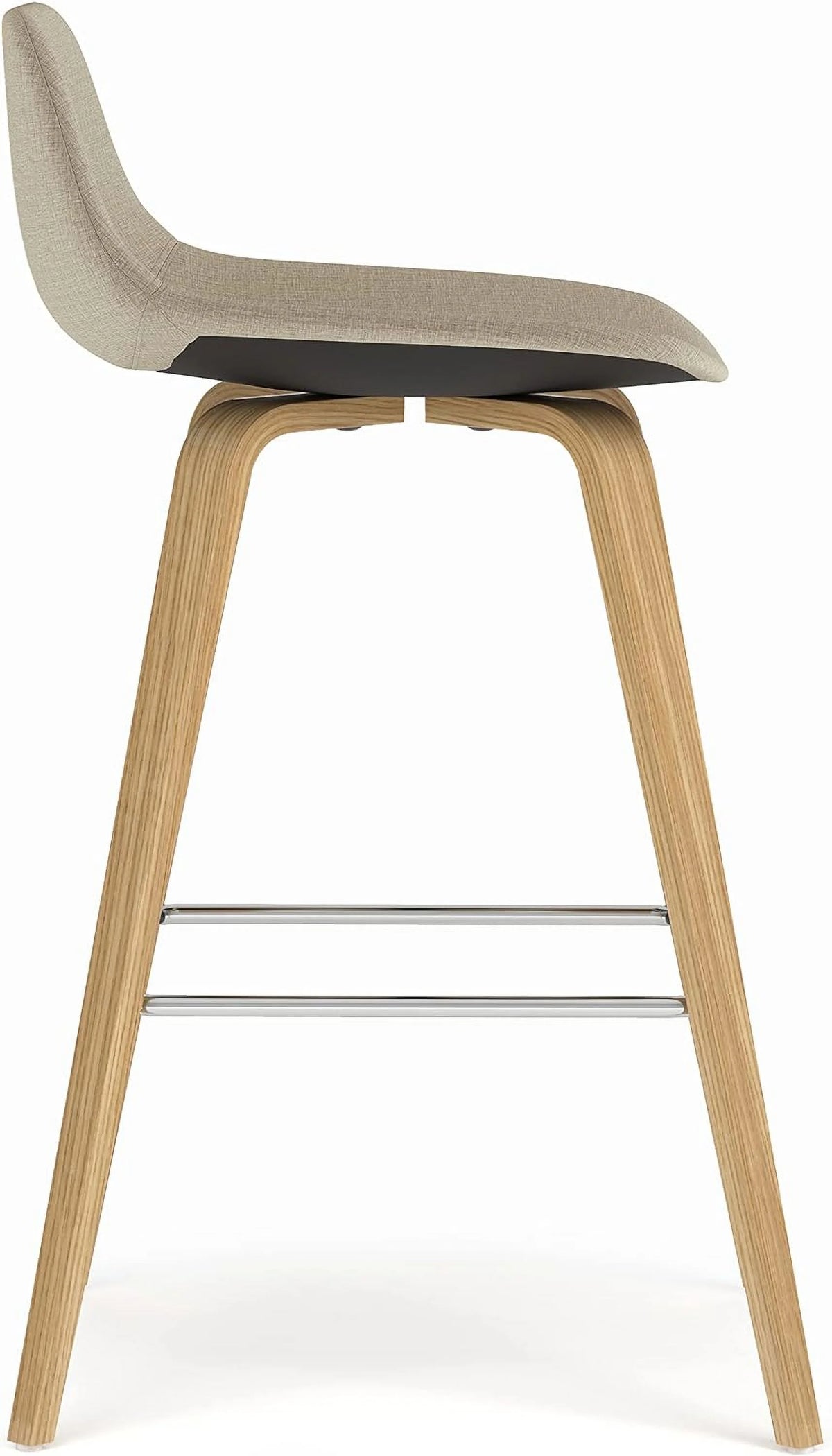 Bentwood Counter Height Stool Set Of 2 Light Wood W32198