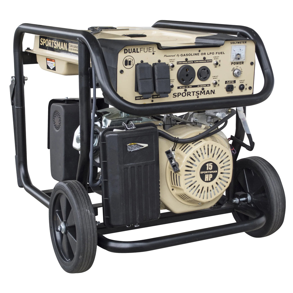 7500 Watt Dual Fuel Generator G448691