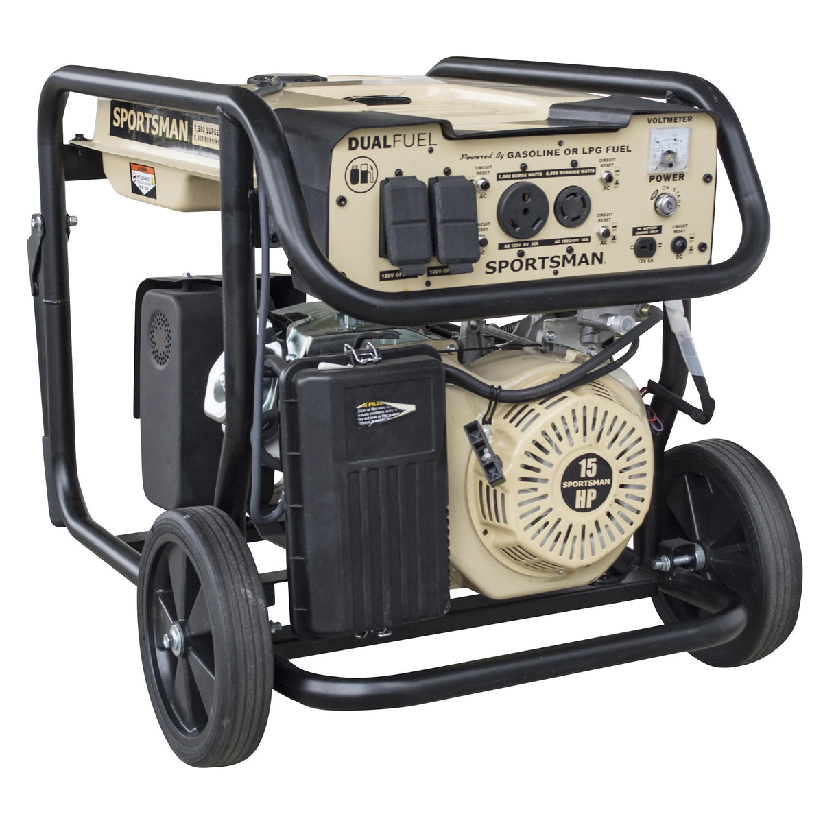 7500 Watt Dual Fuel Generator G448691