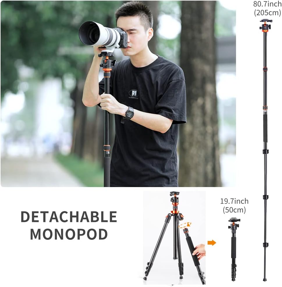 78 inch Aluminum Camera Tripod with 360 Degree Ball Head, Pack of 2 A7671
