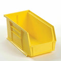 Yellow Plastic Stacking Bin Lot of 12 A651
