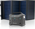 300wH Portable Power Station with 40 Watt Solar Panel O673