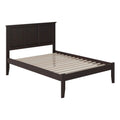 Solid Wood Full Platform Bed with USB T418