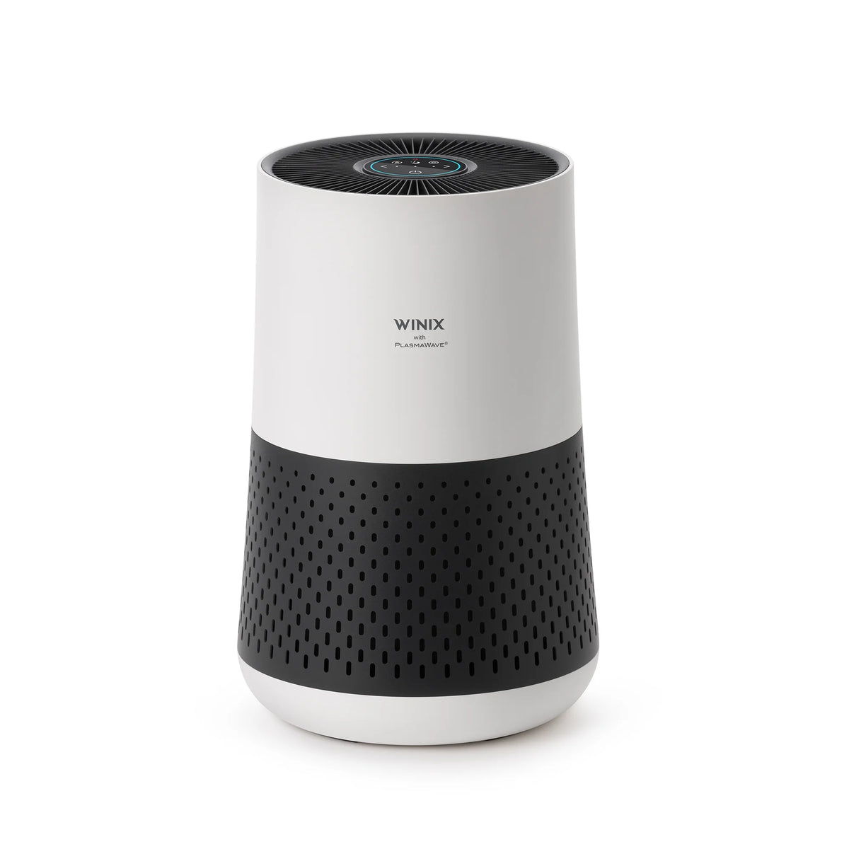 White Charcoal Grey 4-Stage True HEPA Tower Air Purifier C6036