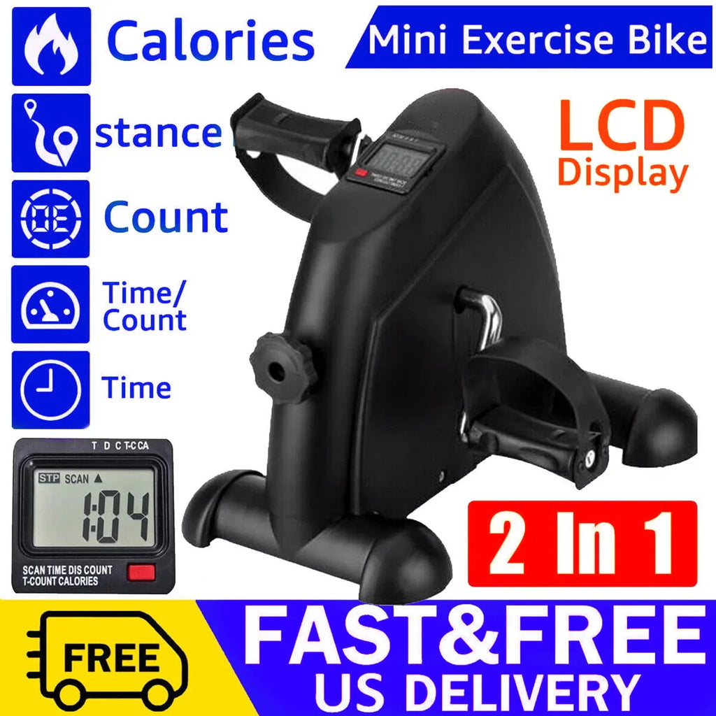 Mini Multi-Functional Stepper Exercise Bike with LCD Screen E294