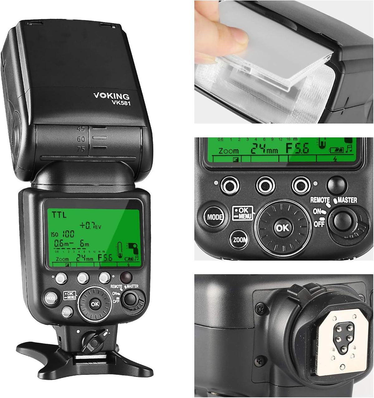 Camera Flash Speedlite Pack of 2 I6868