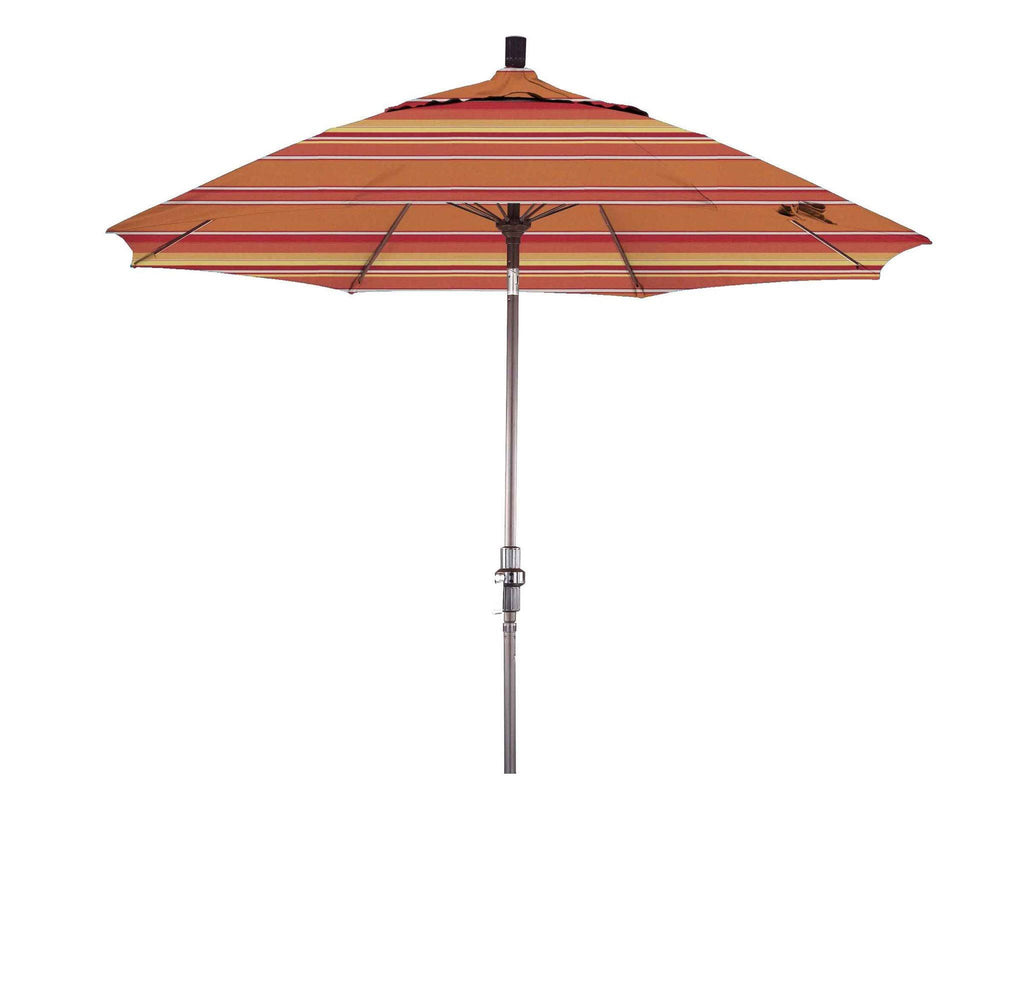 9& Fiberglass Collar Tilt Market Umbrella Q811277