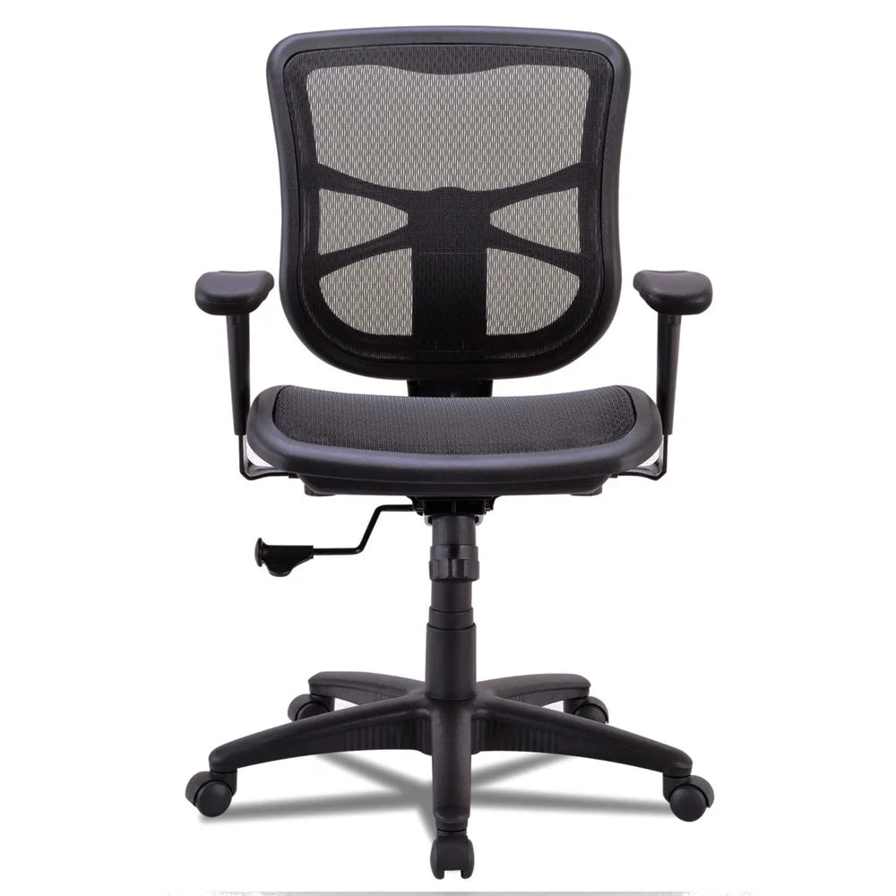 Black Mesh Mid-Back Swivel Tilt Chair R63494