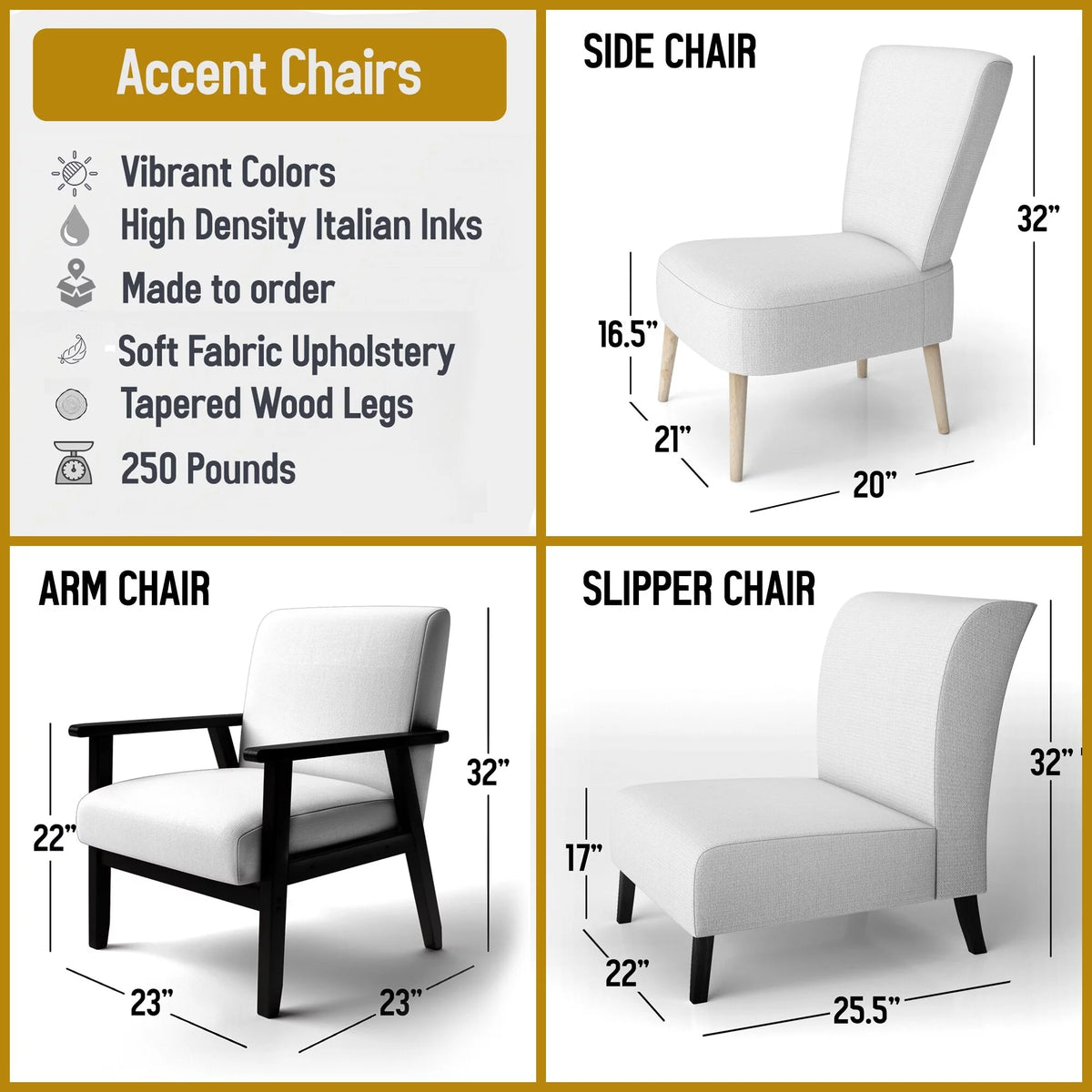 Upholstered Accent Chair S81667