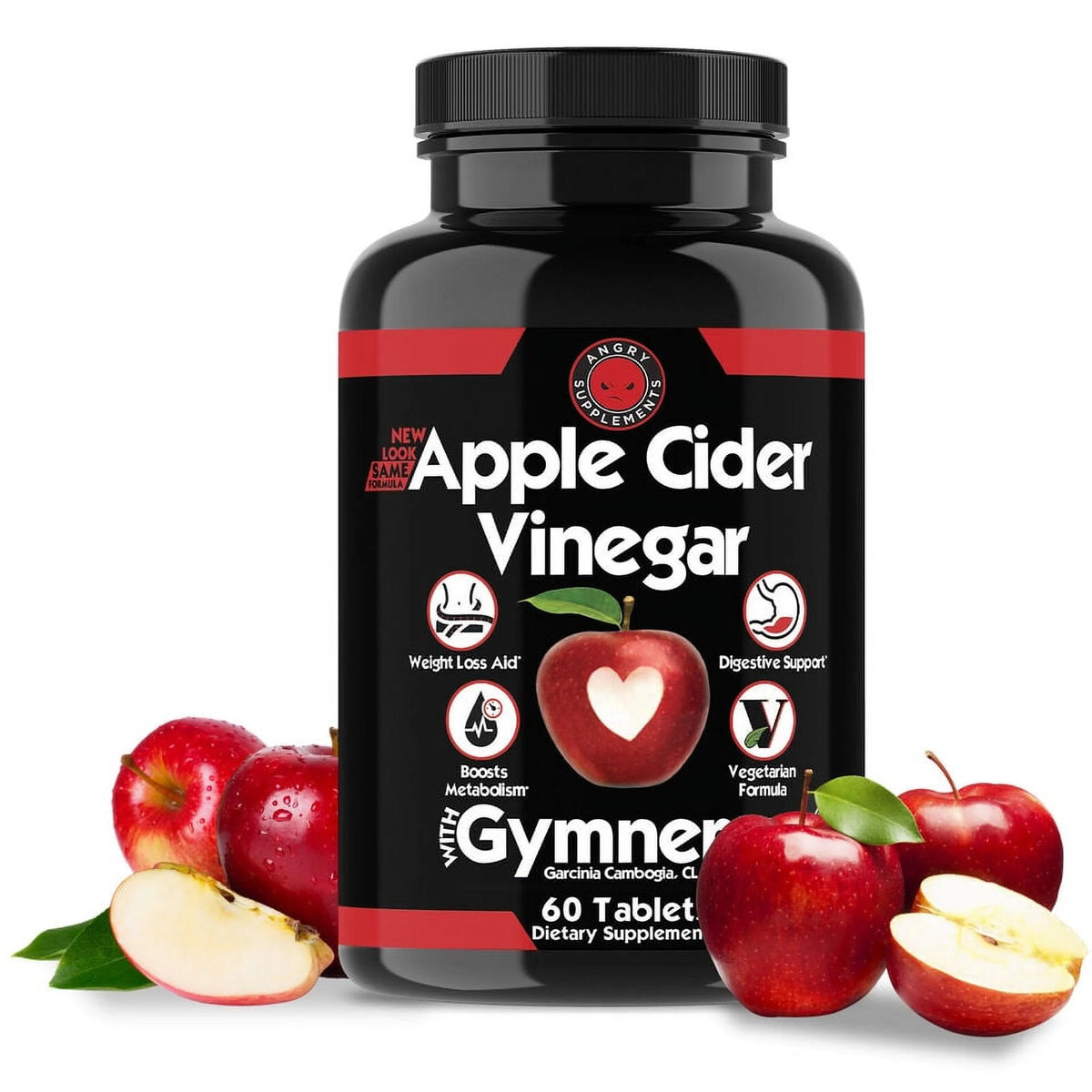 Apple Cider Vinegar Garcinia Pills 60 Tablets R569