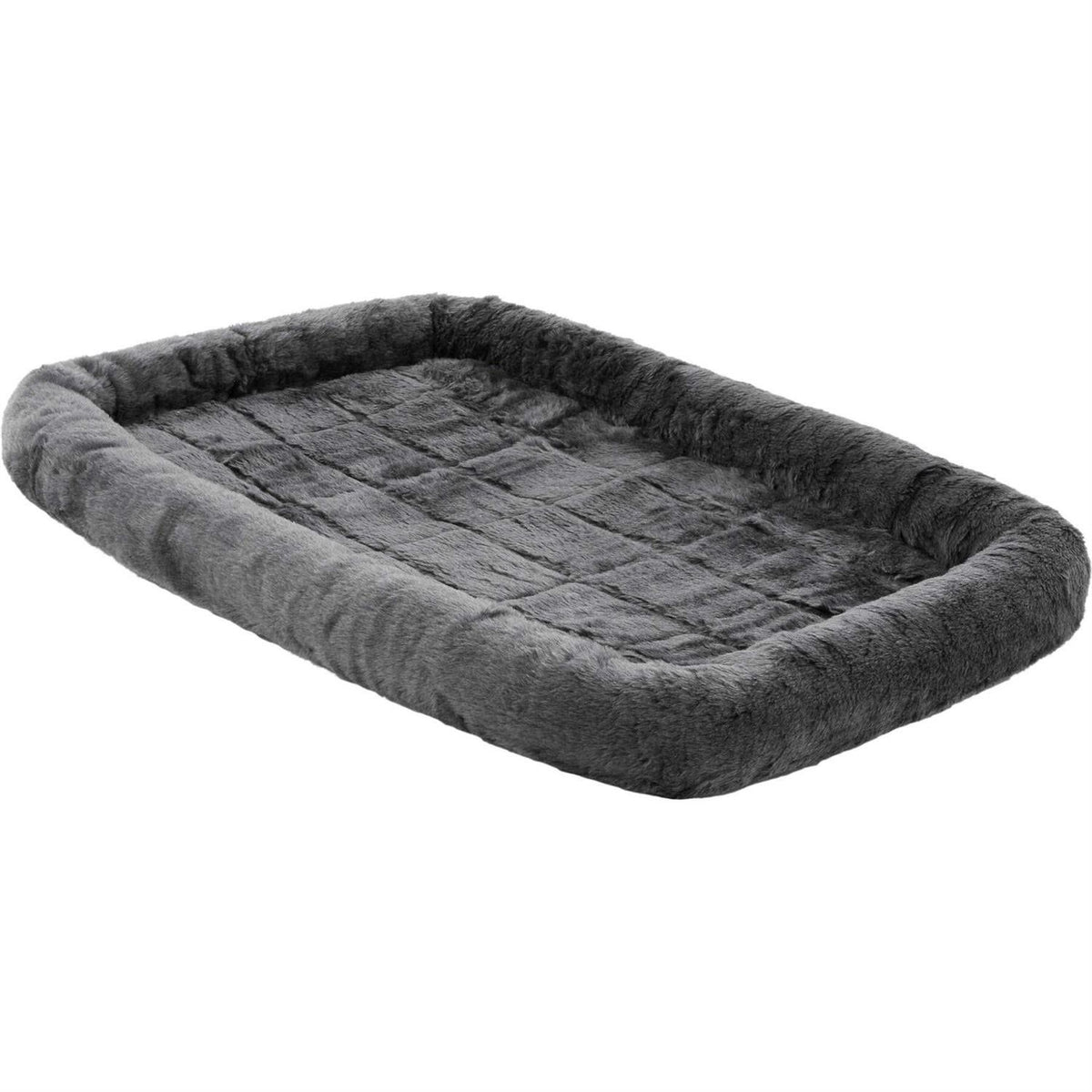 Gray Fleece Pet Bed P1496