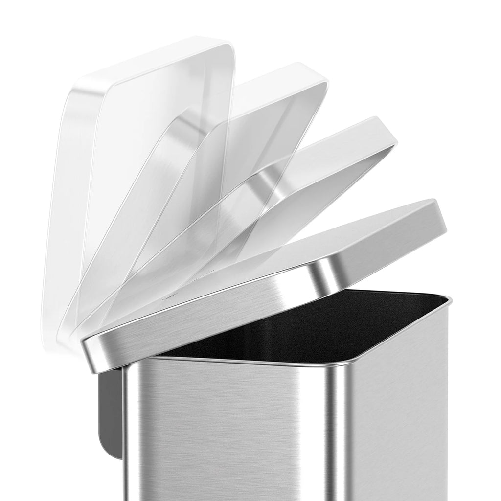 20 Gallon Stainless Steel Step On Kitchen Trash Can Y1320