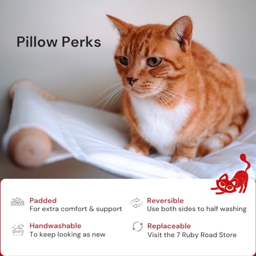 Wall Mounted Cat Hammock with Two Steps B13655