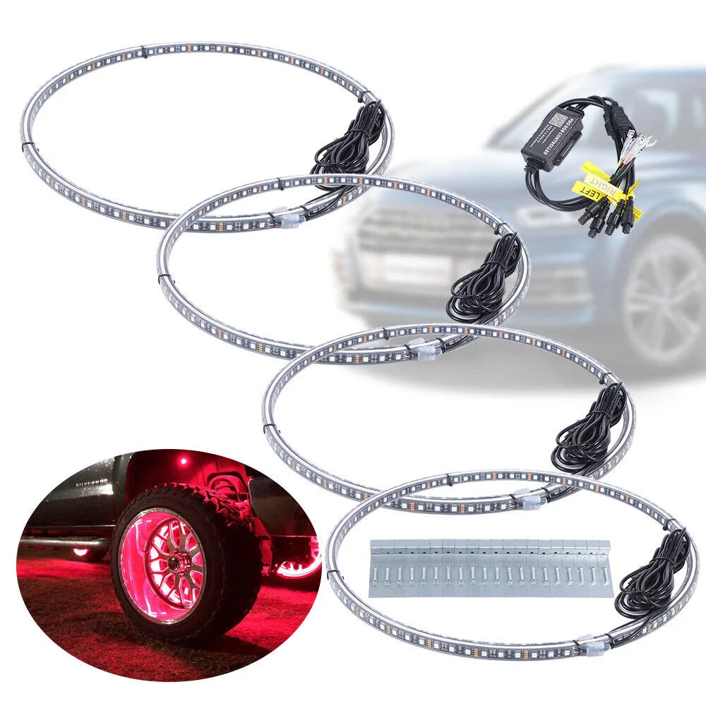 17.5'' Double Row LED Wheel Lights O11420