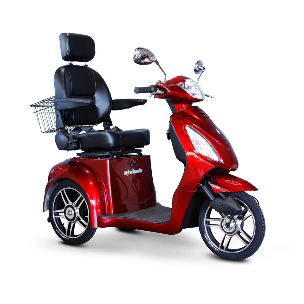 Red 3-Wheel Electric Mobility Scooter X5720