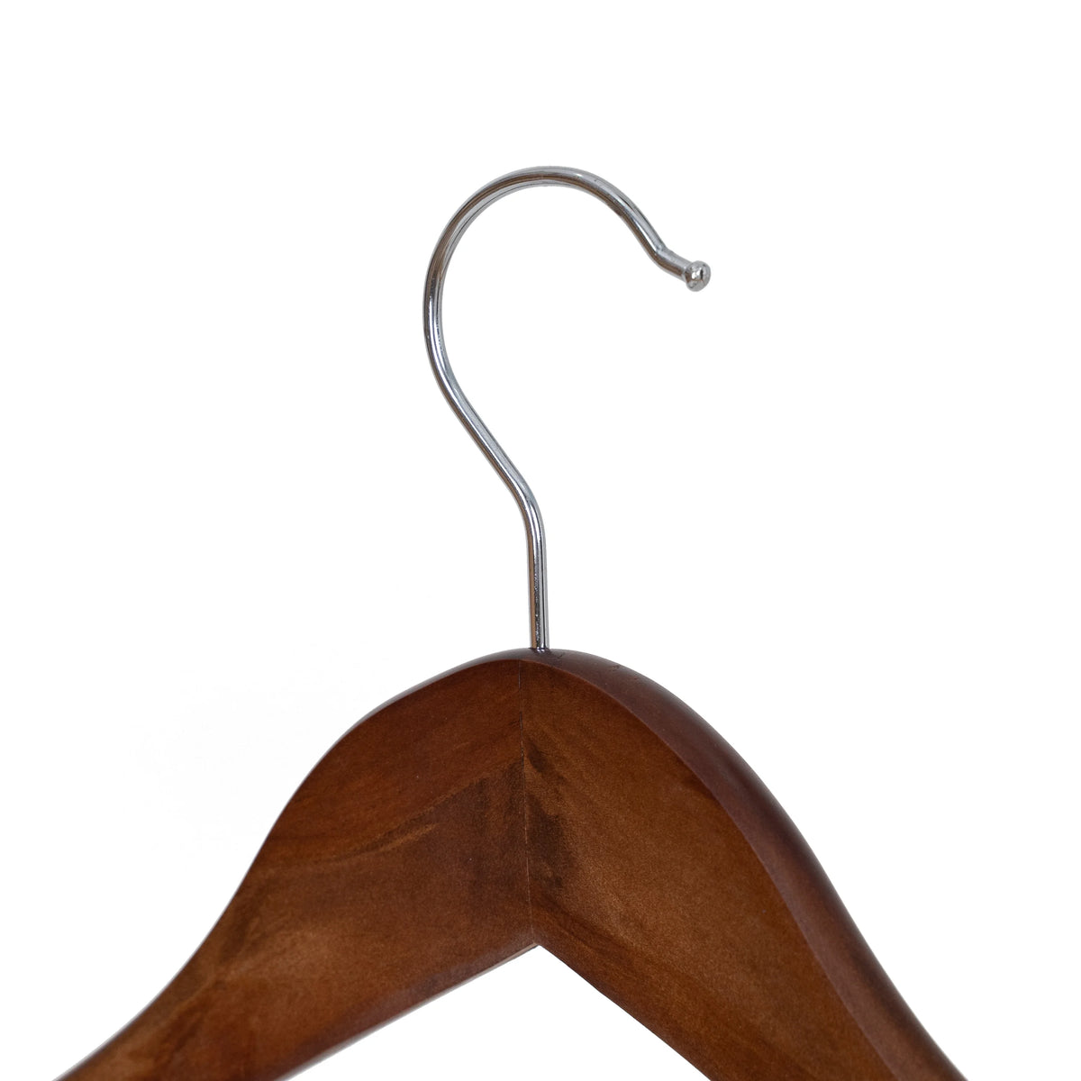 Solid Walnut Wood Suit Hangers, 60 Pack Q689