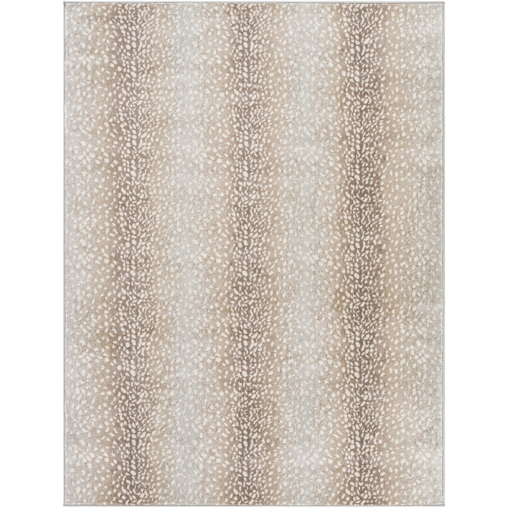 Camel Light Gray Trellis Area Rug 9' x 12'3" G213