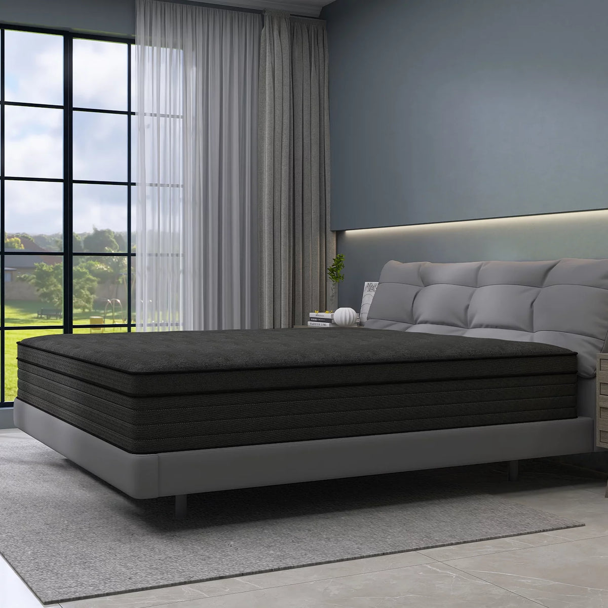 Queen Medium Firm Hybrid Mattress E6429