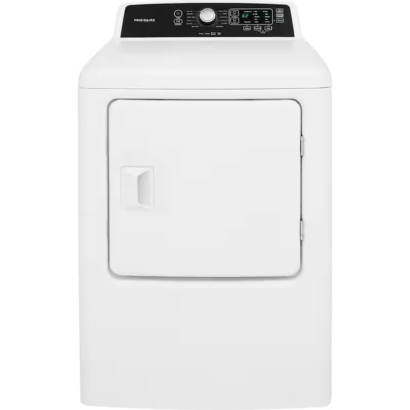 White 6.7 cu. ft. Free Standing Gas Dryer X534657