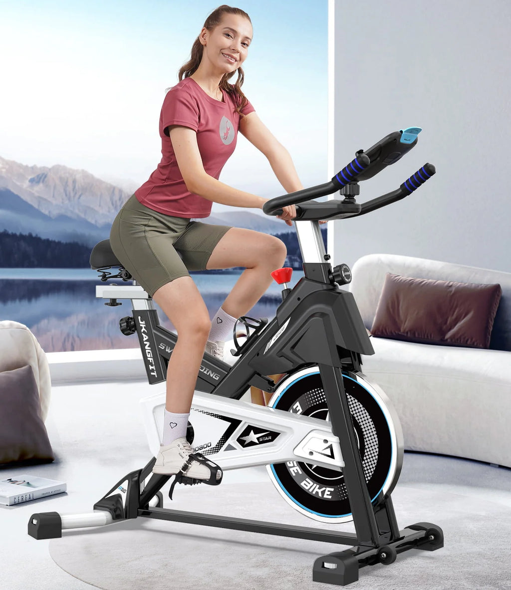 Magnetic Exercise Bike with Heavy-duty Flywheel T3579