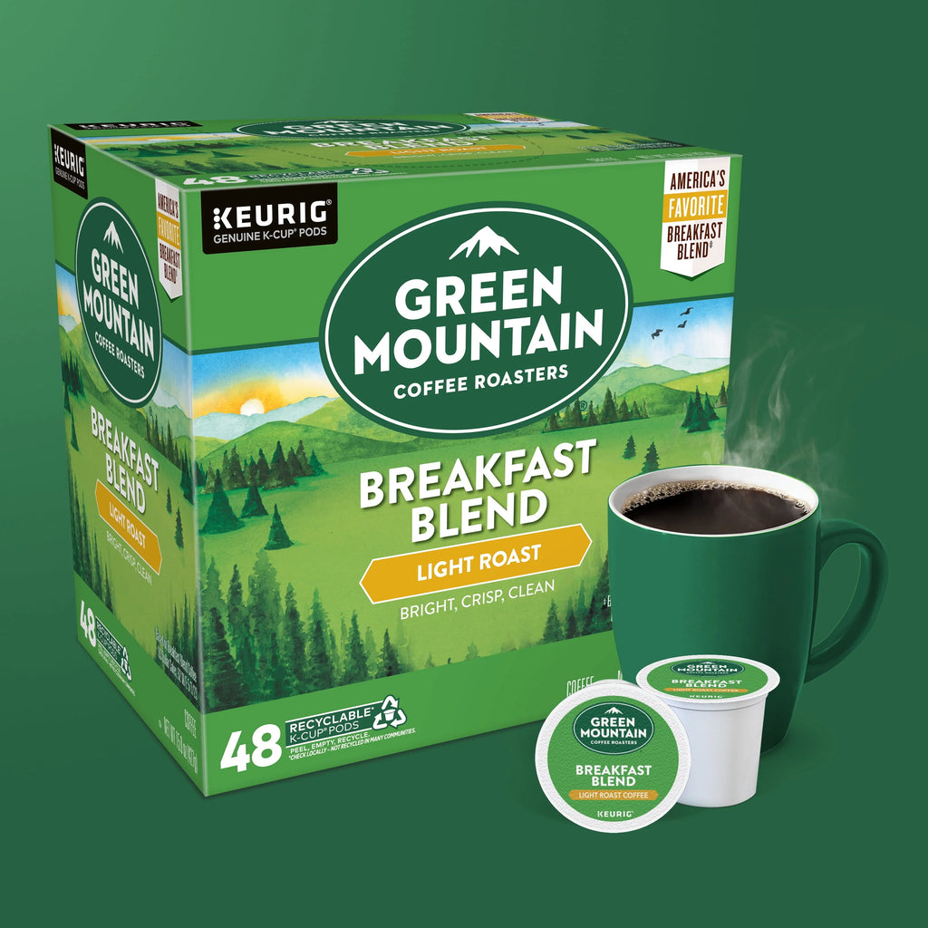 Light Roast K-Cup Coffee Pods, 48 Count X595381