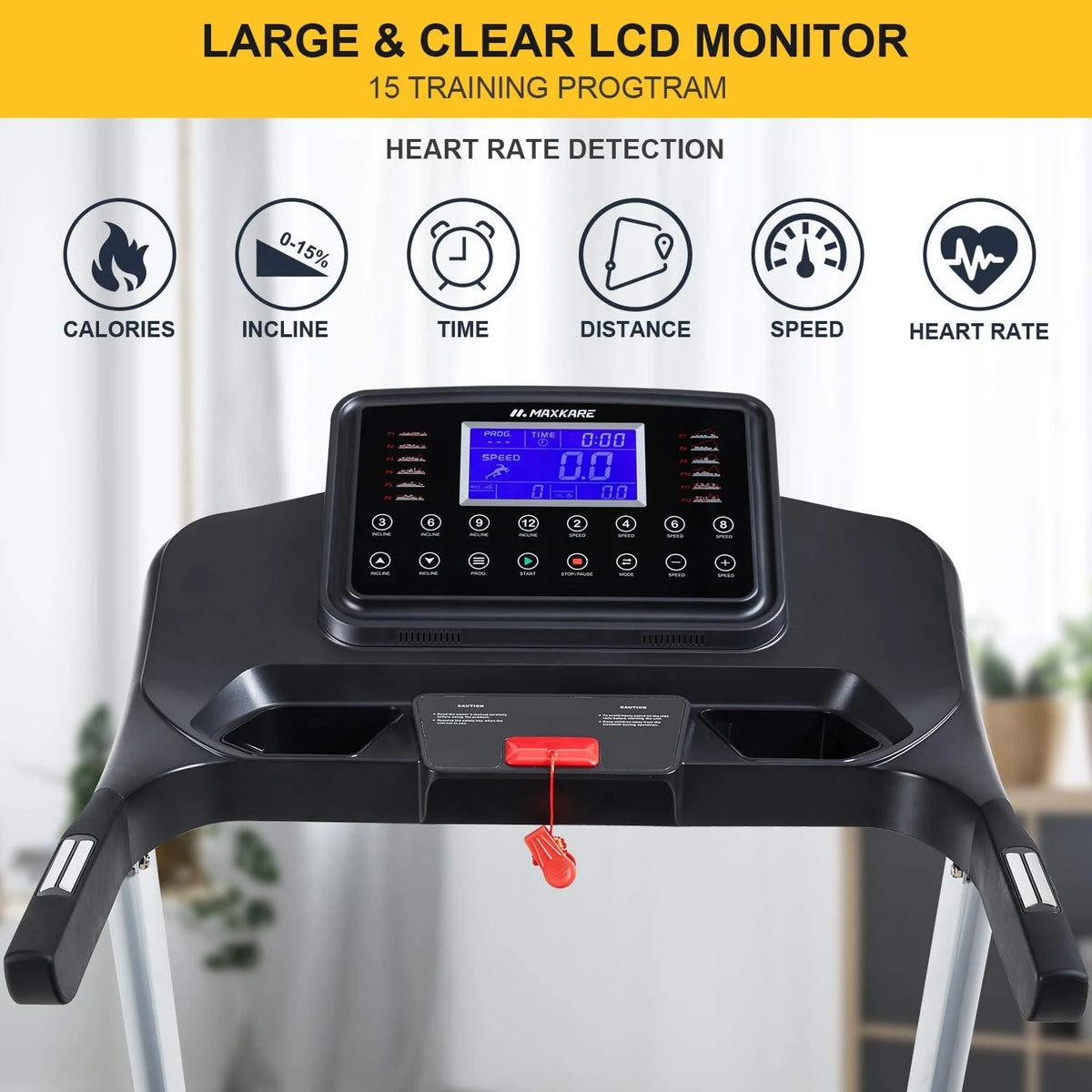 3HP Folding Treadmill with Auto Incline D9309
