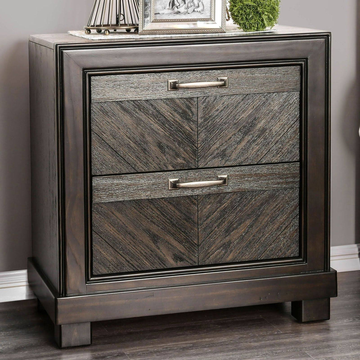 Espresso Night Stand G4307