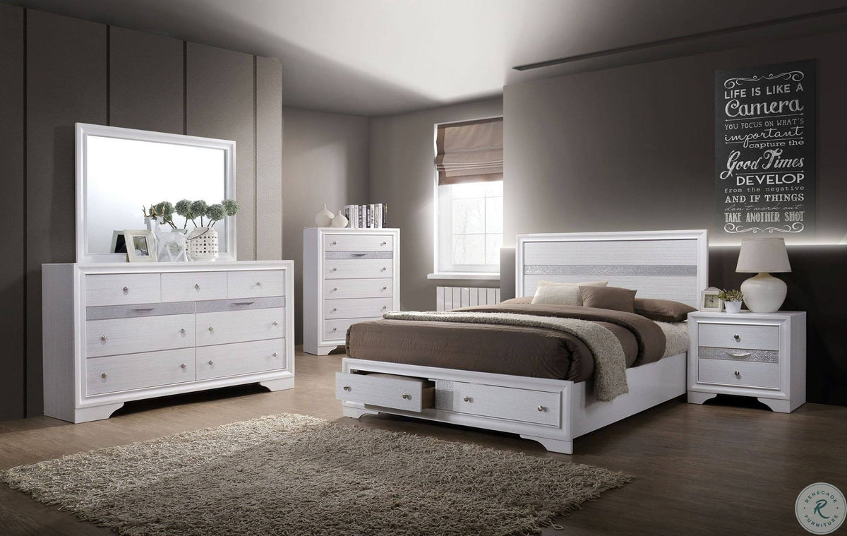 White Night Stand V90307