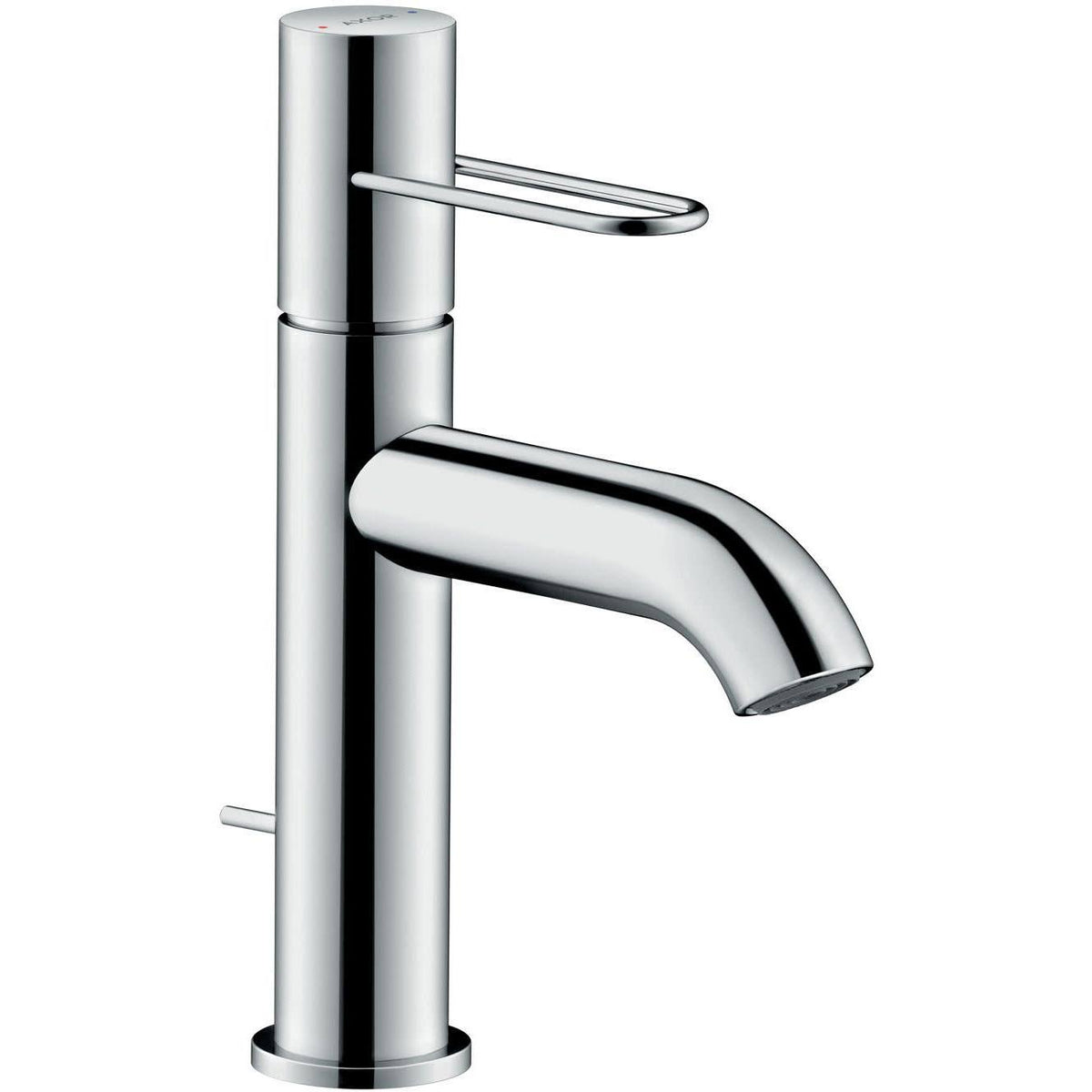Chrome 1.2 GPM Single Hole Bathroom Faucet with Pop-Up Drain Assembly S718122