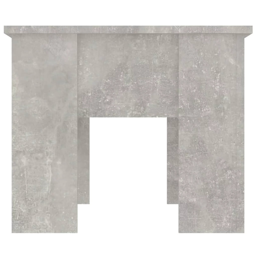 Coffee Table Concrete Gray Engineered Wood I670