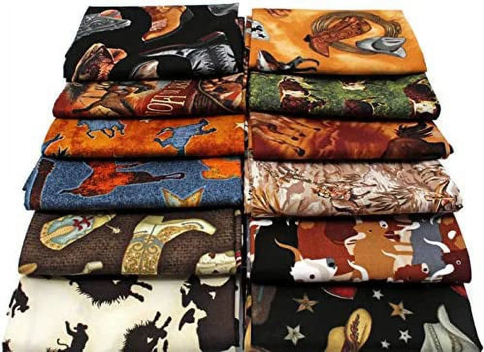 10 Assorted Fat Quarters K743