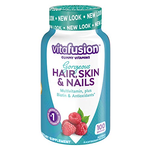 Biotin Antioxidant Multivitamin Gummy Vitamins, Raspberry Flavor, 100ct G5550