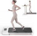 White Portable Under Desk Treadmill S199