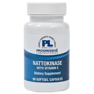 Nattokinase with Vitamin E 60 softgel capsules Y1095