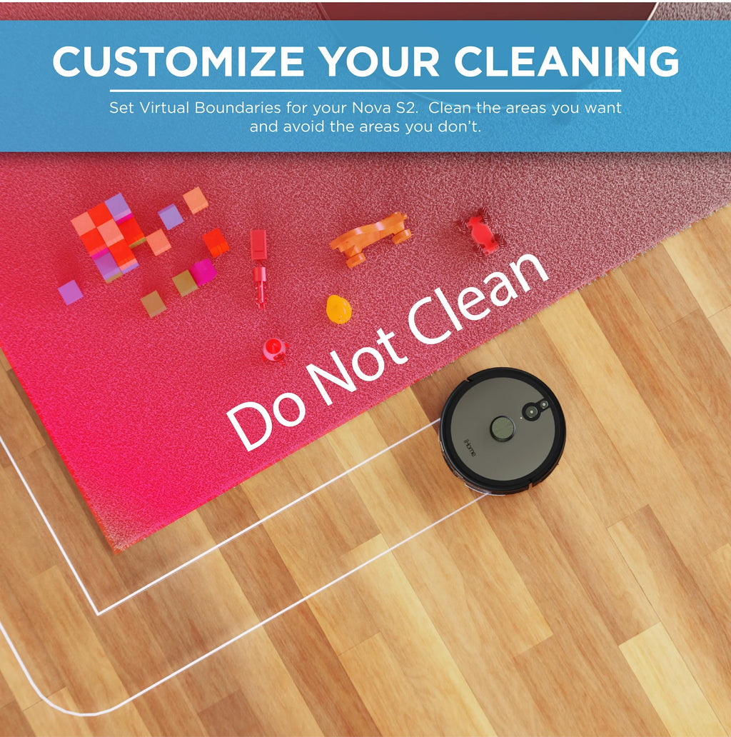 Robot Vacuum and Mop with LIDAR Mapping N120