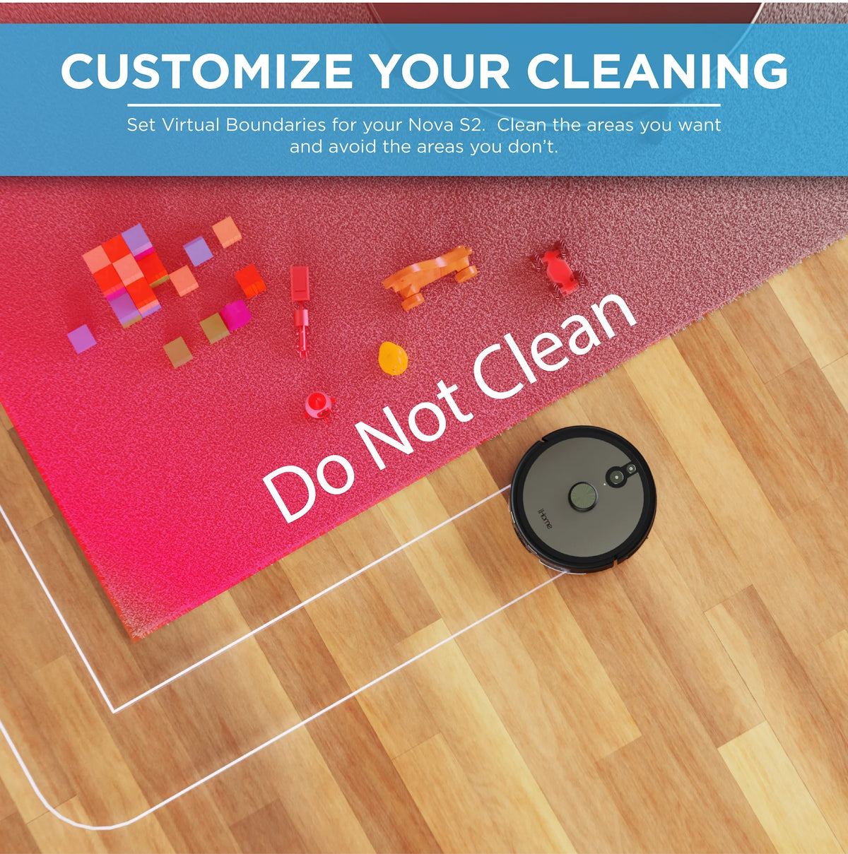Robot Vacuum and Mop with LIDAR Mapping N120