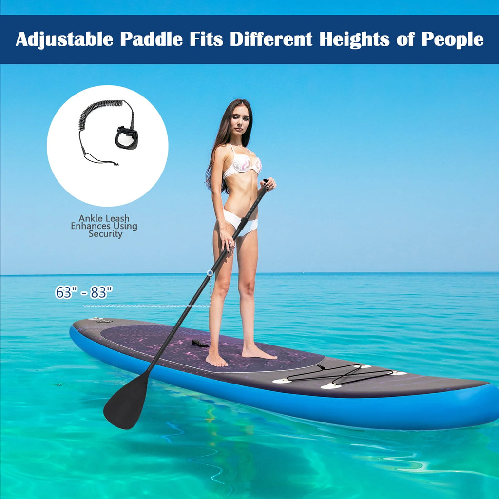 10.5 ft Inflatable Stand-Up Paddle Board Non-Slip Deck N98184