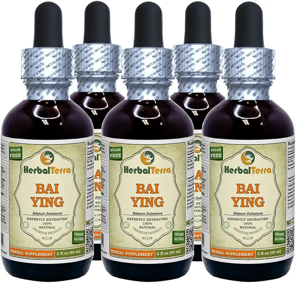Solanum Dulcamara Dried Herb Liquid Extract 5x2 fl.oz J3421