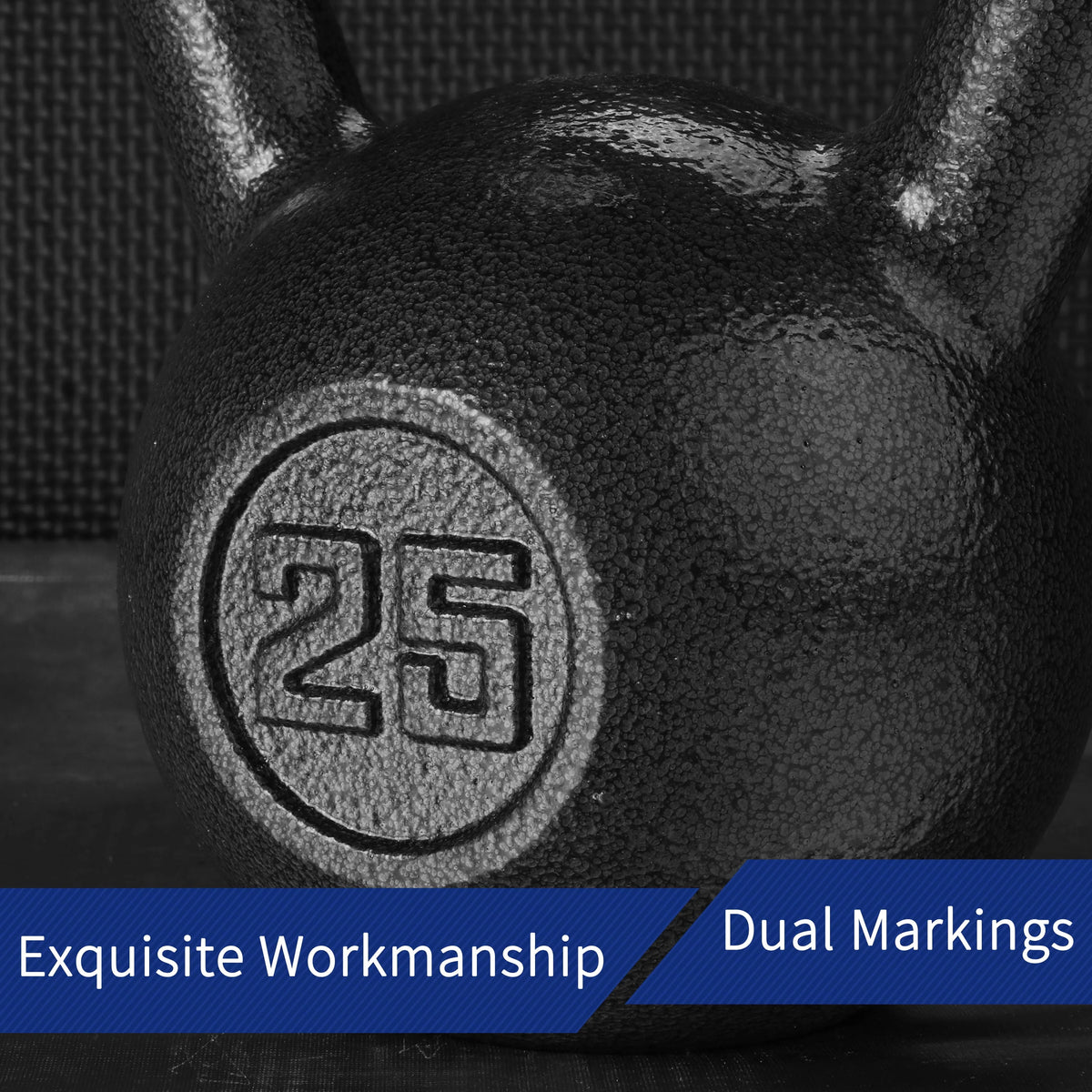 25lb Casting Iron Kettlebell G289