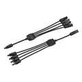 4-Way Solar Cable Connector Self-locking IP67 Waterproof 12AWG D1940