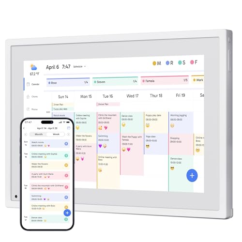 10.1 inch Digital Calendar Chore Chart K317