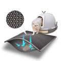 Cat Litter Mat Double Layer Waterproof Urine Proof Trapping Mat Z87940
